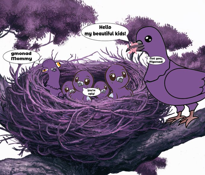 PIGENAD meme: not you, pigenad